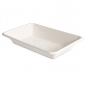 Bagasse Chip Tray 8.7x5.2x1.5inch