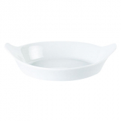 Porcelite Oven-to-Tableware Round Eared Dish 18cm/7.25inch