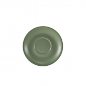 Porcelain Matt Sage Saucer 16cm/ 6.25inch