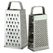 Grater  4-Way Stainless Steel  20cm 8inch