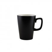 Porcelain Matt Black Latte Mug 34cl/ 12oz