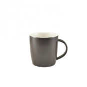 Porcelain Matt Black Cosy Mug 35cl/ 12.3oz