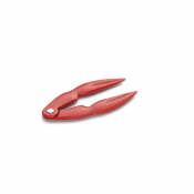 Lobster Crackers Red Enameled Cast Aluminium