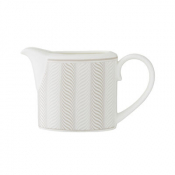 Bakewell Taupe S/S Coupe Milk Jug 9cm 22cl (3 1/2inch 7 3/4oz)