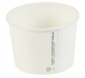 Soup Container Biodegradable PLA White 16oz x500