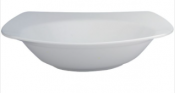 Glacier Rimmed Pasta Bowl / Square 250mm x6