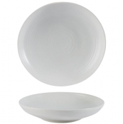 Rustico Premium Stoneware Ivory Deep Plate 26cm/10.25inch