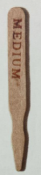 Steak Marker Birchwood Medium 3.5inch/90mm
