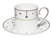 Virtu Coffee Cup Saucer  120mm x6