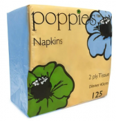Napkin Baby Blue 40cm/2ply x2000