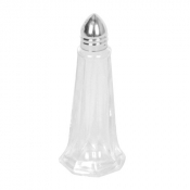 Tower Salt & Pepper Shakers Silver Top x12
