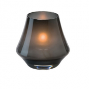 Chime Satin Midnight Glass Votive 7 x 8.9cm (2 3/4 x 3 1/2inch)
