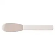 Foam Knife/Metal Spatula White Handle Small