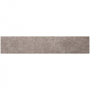 Modern Twist Linen Chocolate Silicone Table Runner 35.6 x 182.9cm (14 x 72inch)