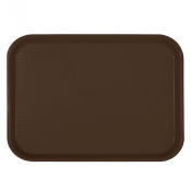 Fast Food Tray Polypropylene Brown 16x12inch/415x305mm