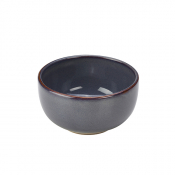 Rustic Stoneware Blue Round Bowl 12.5cm