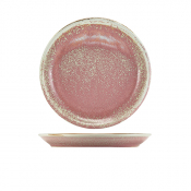 Terra Porcelain Rose Coupe Plate 24cm