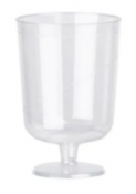 Displast Plastic Stemmed Wine Goblet CE Lined @ 175ml 6oz x612