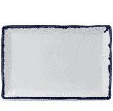 Dudson Harvest Ink  Rectangle Tray 13 1/2 X 9 1/8inch