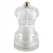 Clear Salt/ Pepper Grinder 10cm
