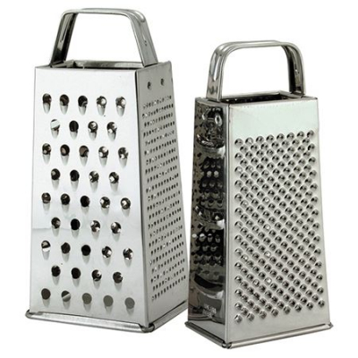 Grater  4-Way Stainless Steel  20cm 8Inch