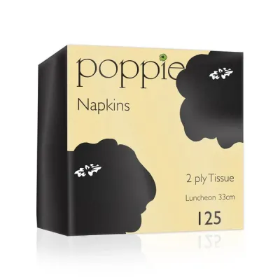 Napkin Black 33cm/2ply x2000