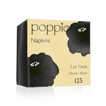 Napkin Black 40cm/2ply x2000