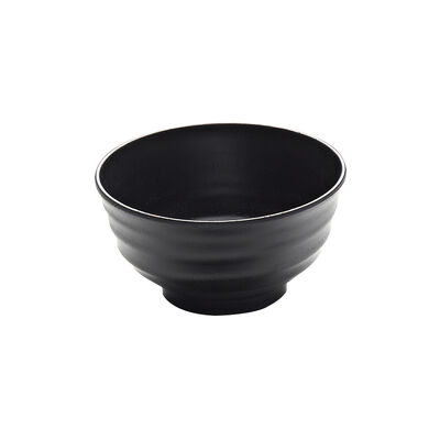 Zen Black Bowl 18 x 9.5cm 101cl (7 1/8 x 3 3/4Inch 35 1/2oz)