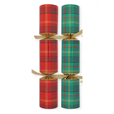 Christmas Cracker Tartan 12" N Content x50