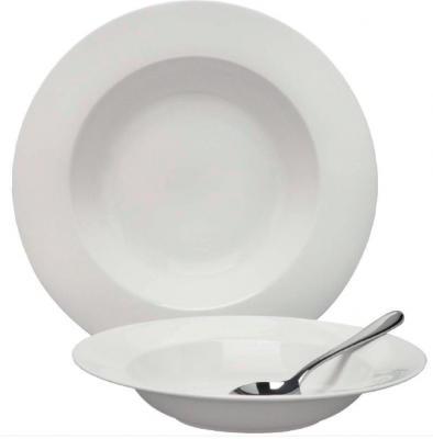 Glacier Rimmed Pasta Bowl 275mm x4