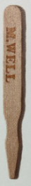 Steak Marker Birchwood Medium Well 3.5Inch/90mm